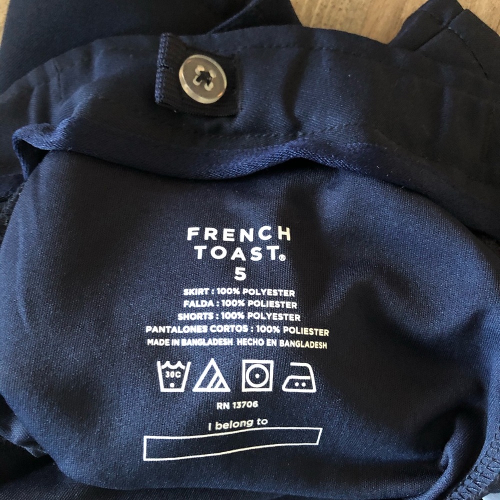 French Toast uniform skort - size 5 - Picture 3 of 5